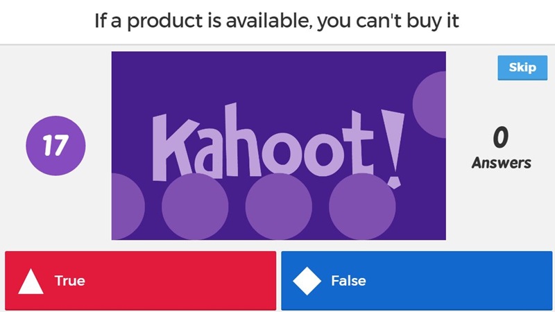 Ý tưởng sáng tạo mini-game trên Kahoot join