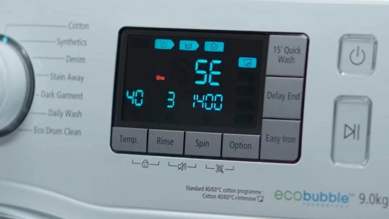 Nguyên nhân và cách sửa máy giặt Samsung đơn giản tại nhà với các lỗi phổ biến