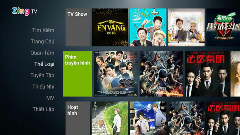 Zing TV Xem phim mới HD APK cho Android - Tải về