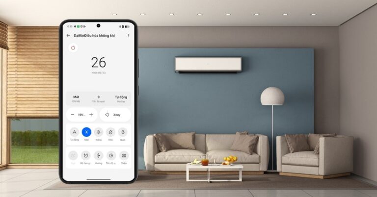 Hướng dẫn cách điều khiển điều hòa bằng điện thoại