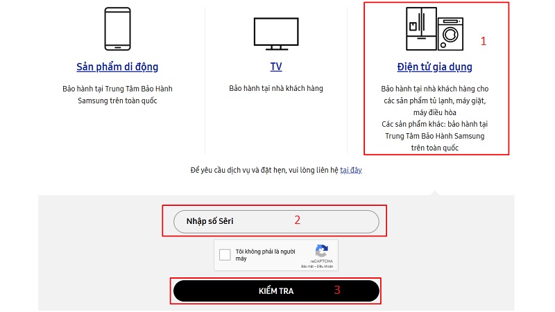 Hướng dẫn bảo hành máy giặt Samsung: cách kiểm tra, gửi yêu cầu, các xem danh sách trung tâm bảo hành