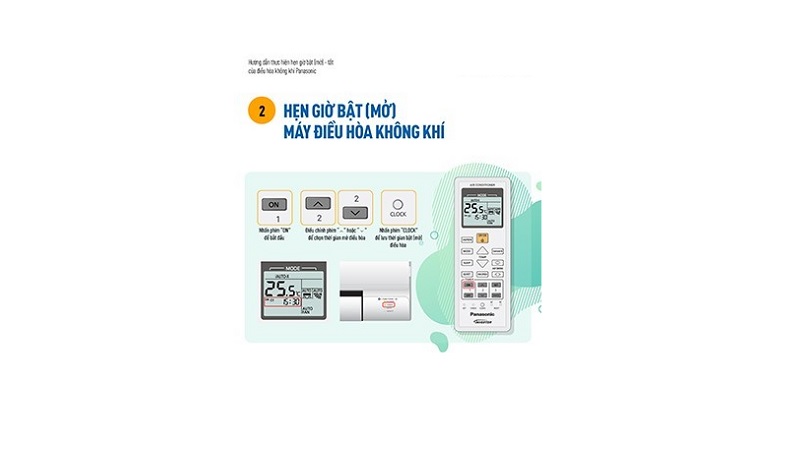 Các nút điều khiển điều hòa Panasonic và chức năng sử dụng đầy đủ nhất
