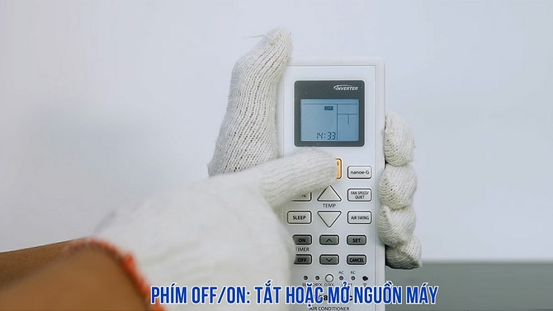 Các nút điều khiển điều hòa Panasonic và chức năng sử dụng đầy đủ nhất