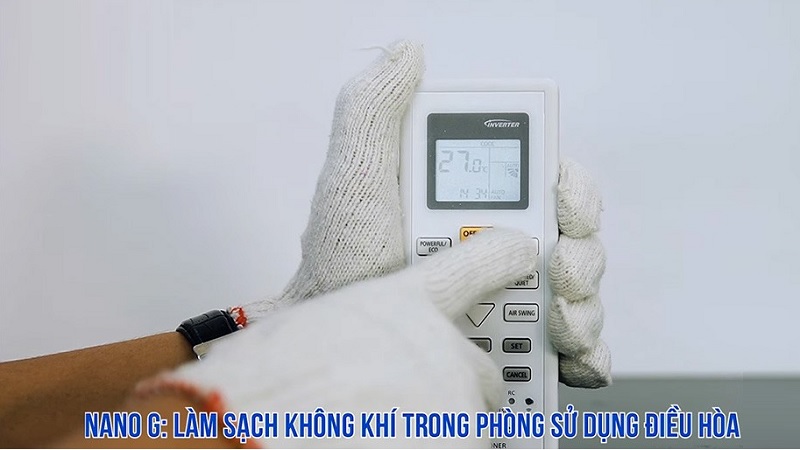 Các nút điều khiển điều hòa Panasonic và chức năng sử dụng đầy đủ nhất