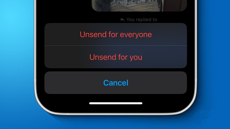 Lợi ích của việc xóa tin nhắn trên Messenger