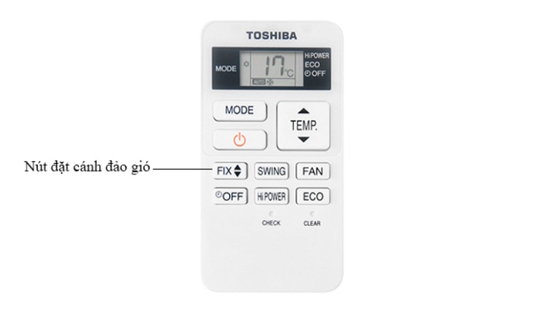 Hướng dẫn sử dụng điều khiển điều hòa Toshiba chi tiết nhất