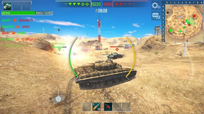 Hướng dẫn cách tải game xe tăng - Tank Force cực đơn giản trên PC