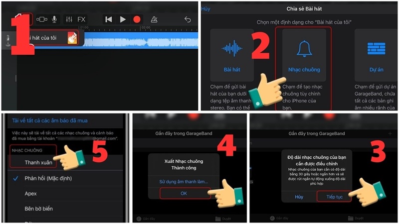 Hướng dẫn cách tạo nhạc chuông bằng GarageBand