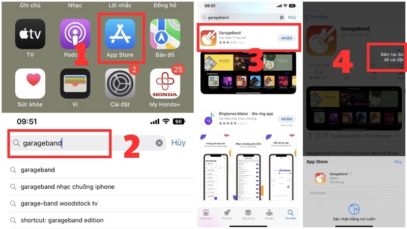 Hướng dẫn tải Garageband về iPhone miễn phí