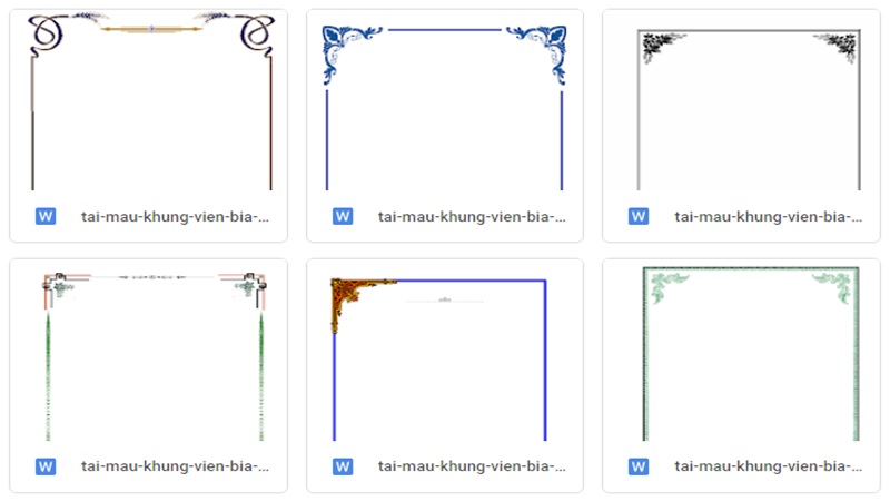 Tại sao nên tải khung viền đẹp trong Word?