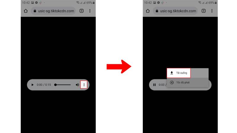 Nhấn vào nút Tải xuống để bắt đầu chuyển đổi