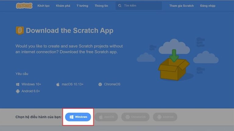 Tải phần mềm Scratch 3.0 để trẻ làm quen với lập trình