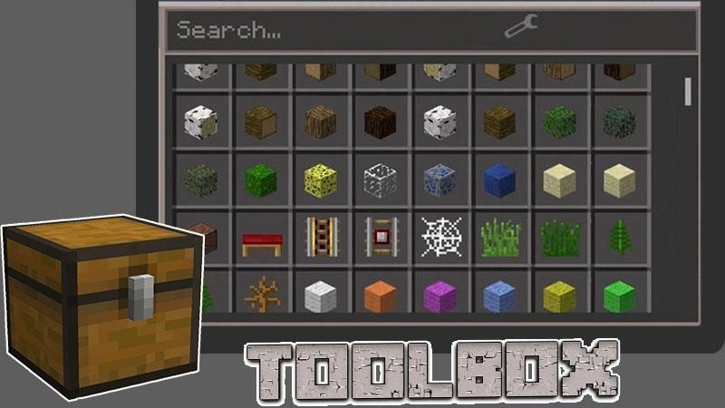 Truy cập vào tất cả các loại khối và vật phẩm