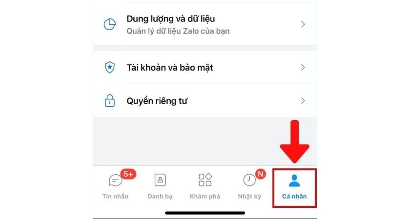 Xóa bộ nhớ đệm (Cache) trên Zalo