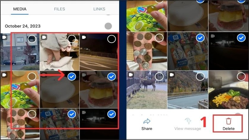 Dọn dẹp dữ liệu ảnh và video trên Zalo