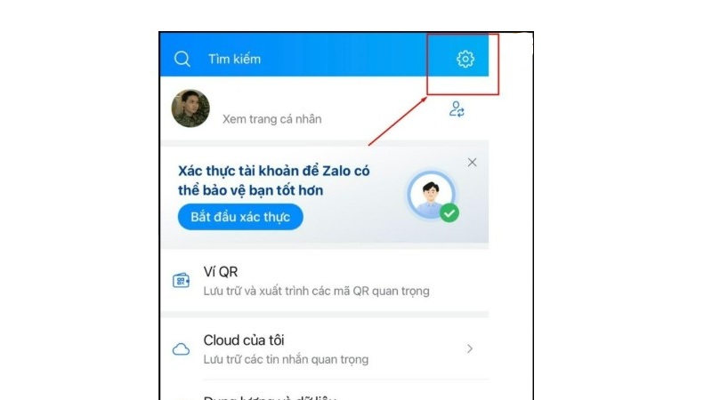 Cách 2: Xóa ảnh và video trong mục quản lý dữ liệu Zalo