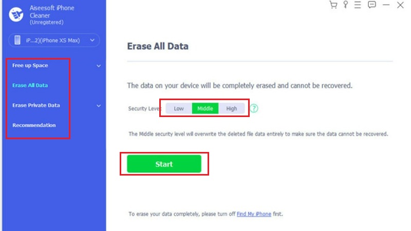 Cách xóa iPhone từ xa không cần Find My iPhone
