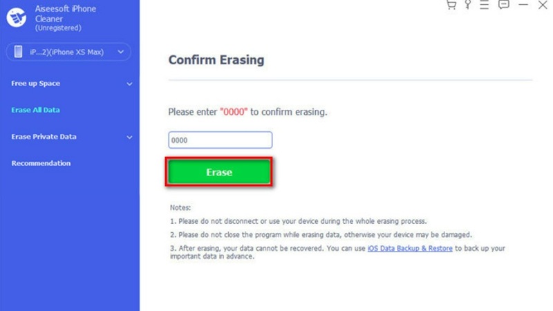 Cách xóa iPhone từ xa không cần Find My iPhone