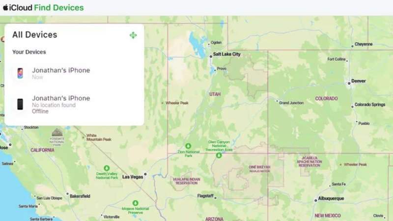 Tắt tính năng Find My iPhone trên máy tính