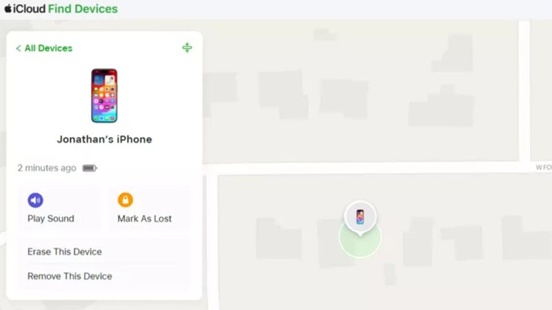 Tắt tính năng Find My iPhone trên máy tính
