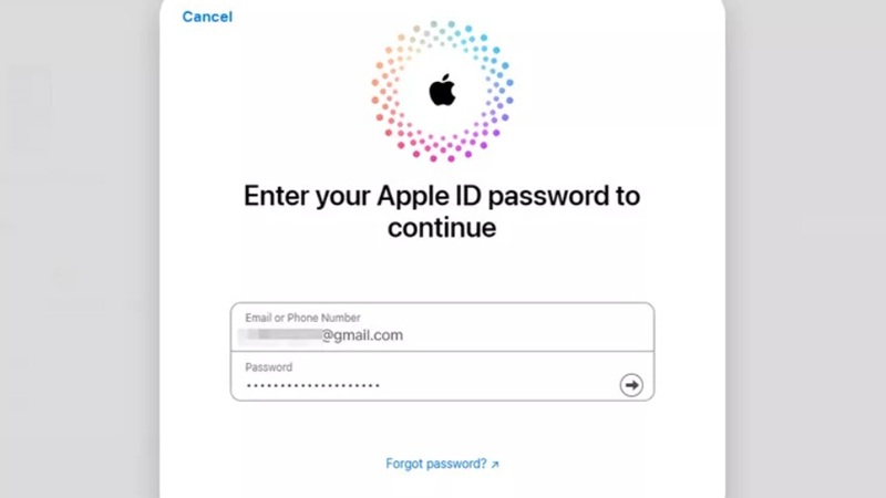 Tắt tính năng Find My iPhone trên máy tính