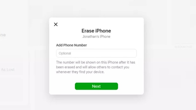 Tắt tính năng Find My iPhone trên máy tính