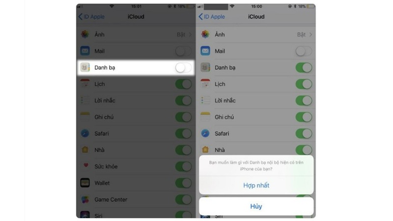 Cách xóa danh bạ trên iPhone từ iCloud