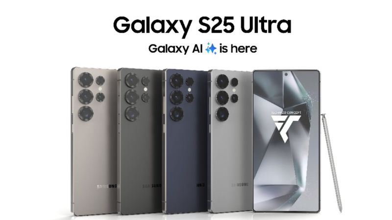 Galaxy S25 Ultra rò rỉ