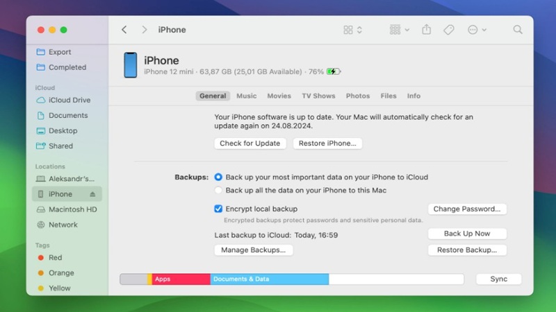 Cách khôi phục tin nhắn iMessage đã xóa từ iTunes hoặc Finder