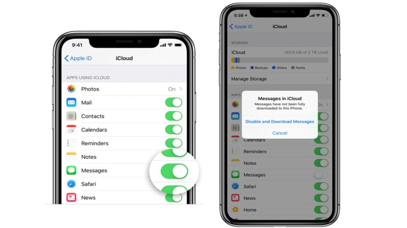 Các mẹo khác để khôi phục iMessage đã xóa