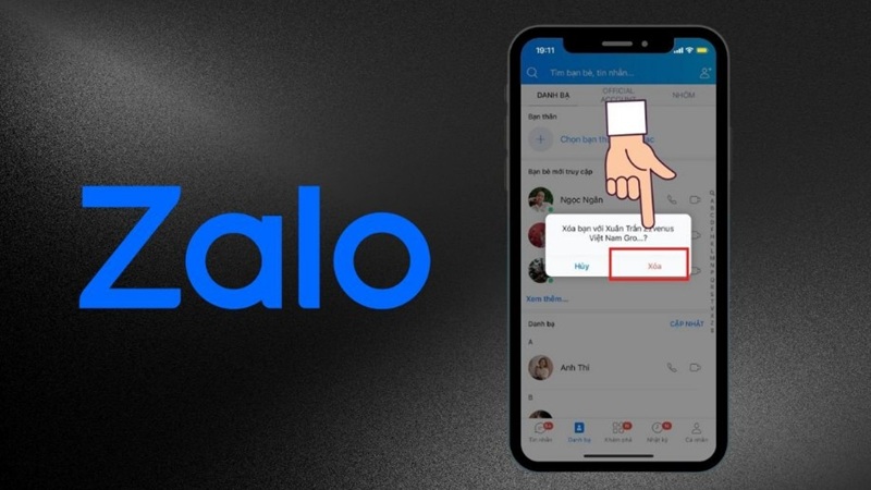 Phân biệt cách xóa bạn Zalo nhanh với Chặn trên Zalo