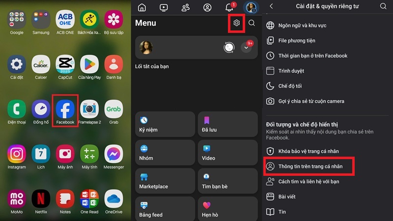 Thay đổi biệt danh hồ sơ Facebook trên điện thoại