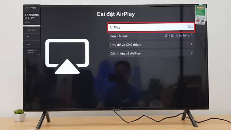 Hãy bật tính năng này bằng cách chọn Bật