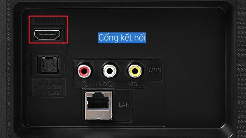 Kết nối điện thoại với tivi qua dây cáp