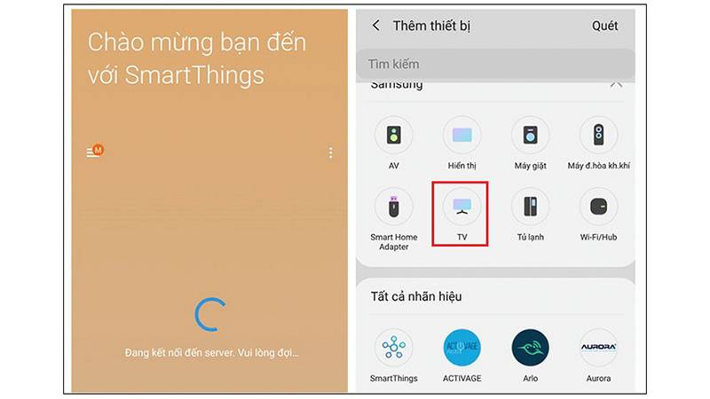 Sử dụng remote tivi Samsung thông qua SmartThings