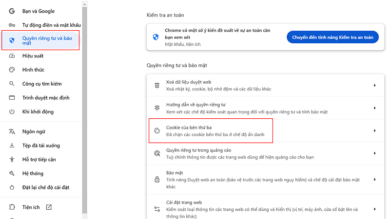 Cài đặt ngoại lệ trên Google Drive để tải file PDF bị chặn
