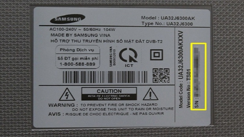 Cách kiểm tra thông tin bảo hành ngay trên Tivi