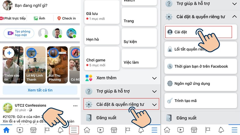Xóa Messenger trên iPhone bằng cách đăng xuất tài khoản?
