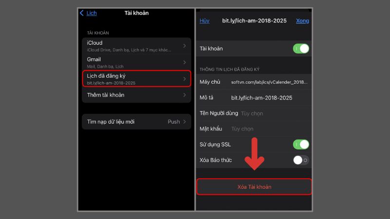 xoa-su-kien-tren-iphone -8