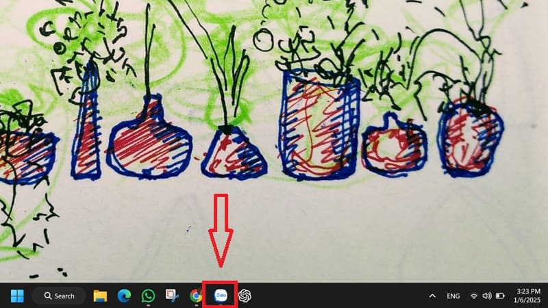 Cách 2. Kiểm tra lịch sử tìm kiếm Zalo trên điện máy tính