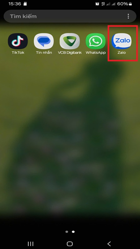 Hướng dẫn xem lịch sử tìm kiếm Zalo