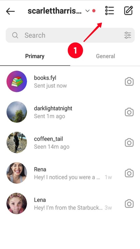 Cách xóa tin nhắn trên Instagram với toàn bộ cuộc trò chuyện