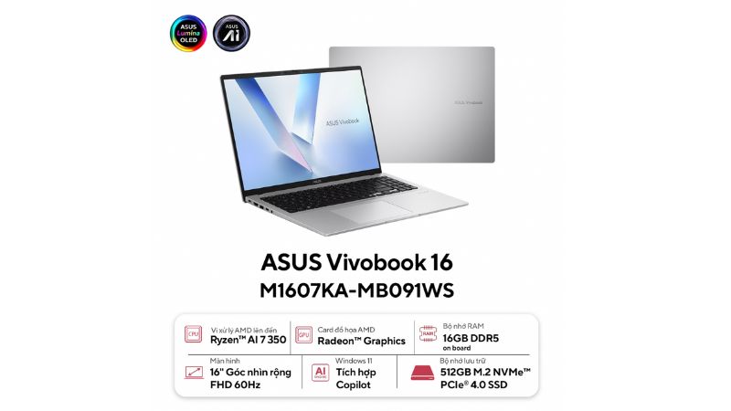 ASUS Vivobook 16 Copilot + PC