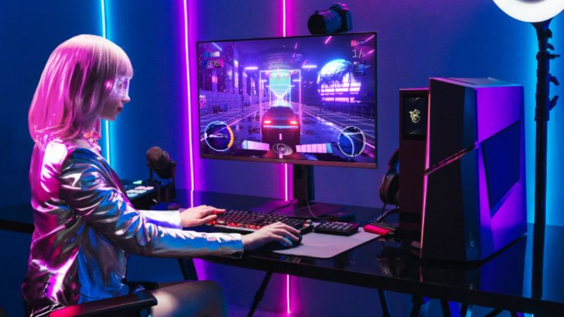 màn hình QD-OLED 26.5 inch