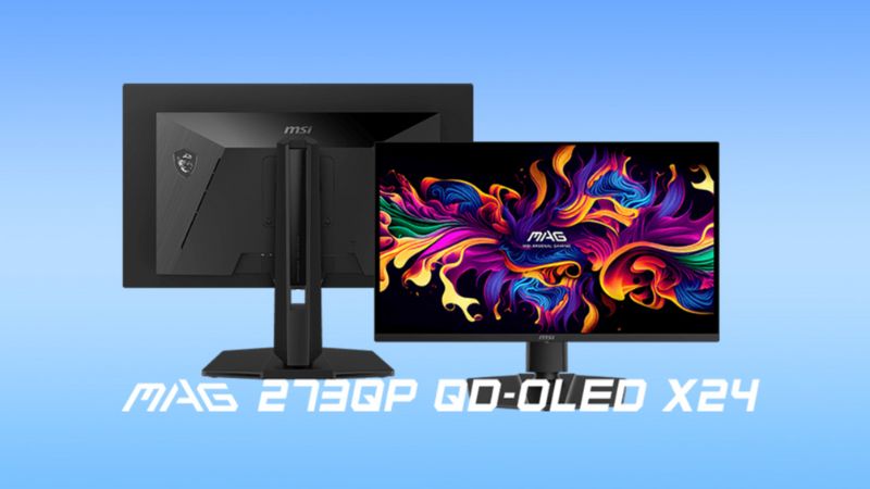 màn hình QD-OLED 26.5 inch