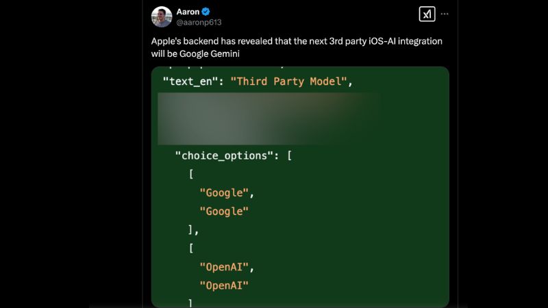 Gemini cho trợ lý ảo Siri