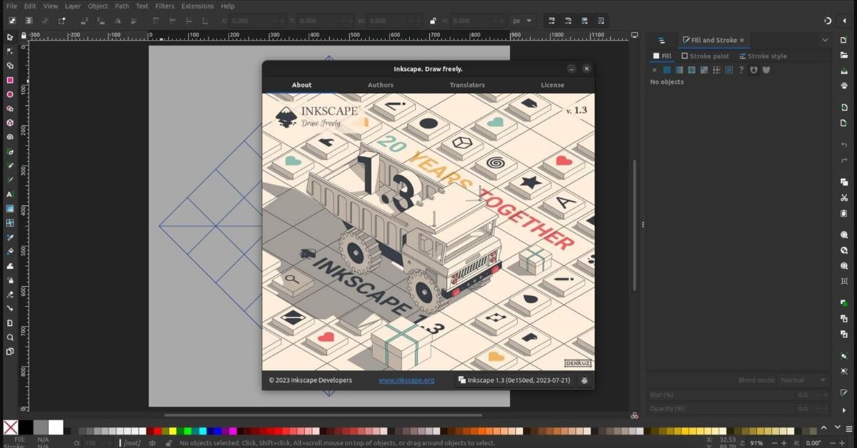 Inkscape 1.3.2 – Soạn thảo đồ họa vector