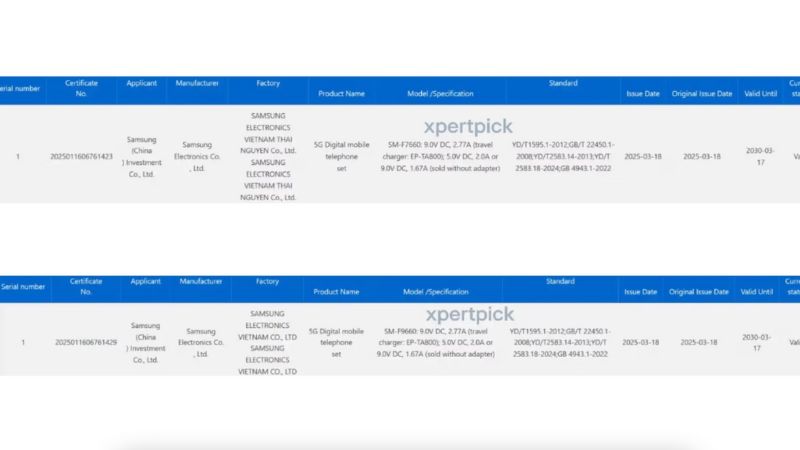 Galaxy Z Flip 7 và Fold 7