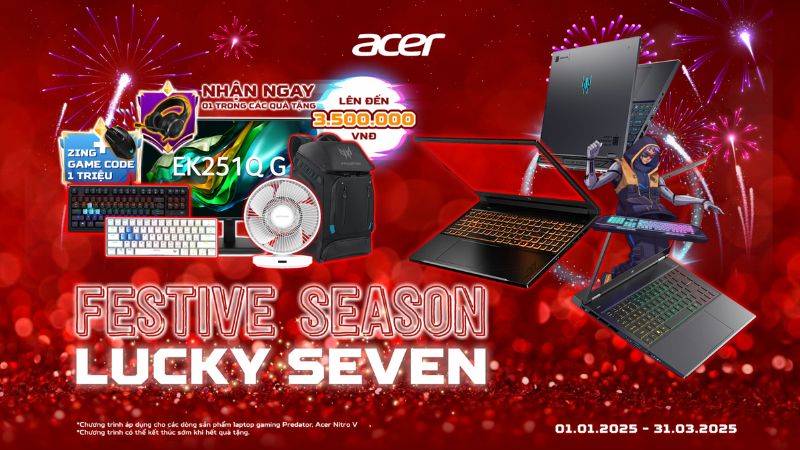 Ưu đãi Acer Festive Season