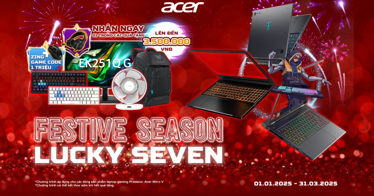 Ưu đãi Acer Festive Season